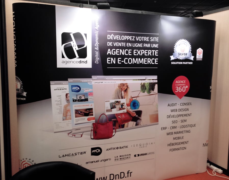 Stand Agence Dn'D expert magento Bargento 2012