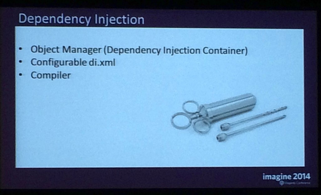 dependency injection magento2 magentoimagine-2014