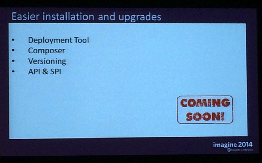 easier installation upgrades magento2