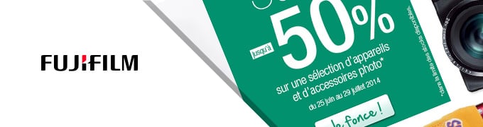 Soldes site E-Commerce Fujifilm