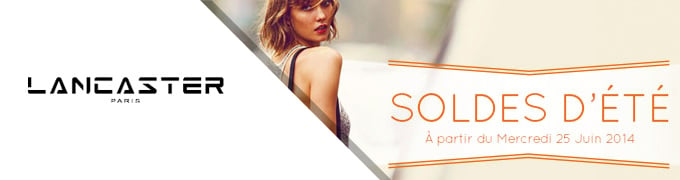 Soldes site E-Commerce Lancaster Paris