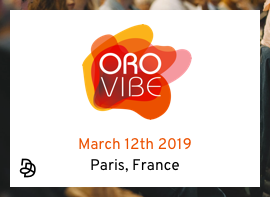 Image de l'article : Dn’D sera Gold Sponsor d’OroVibe 2019