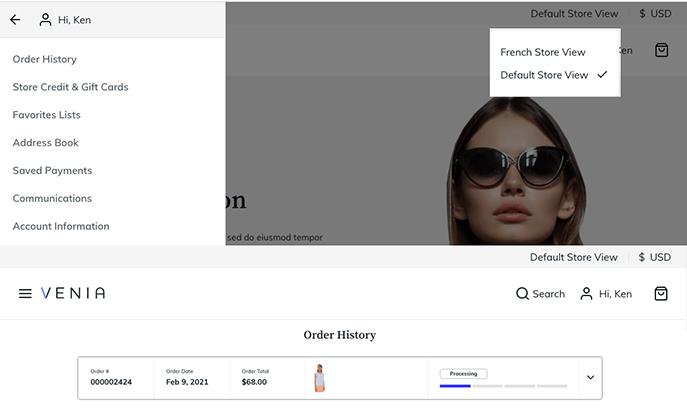 DND - Magento 2.4.2 - Venia Storefront