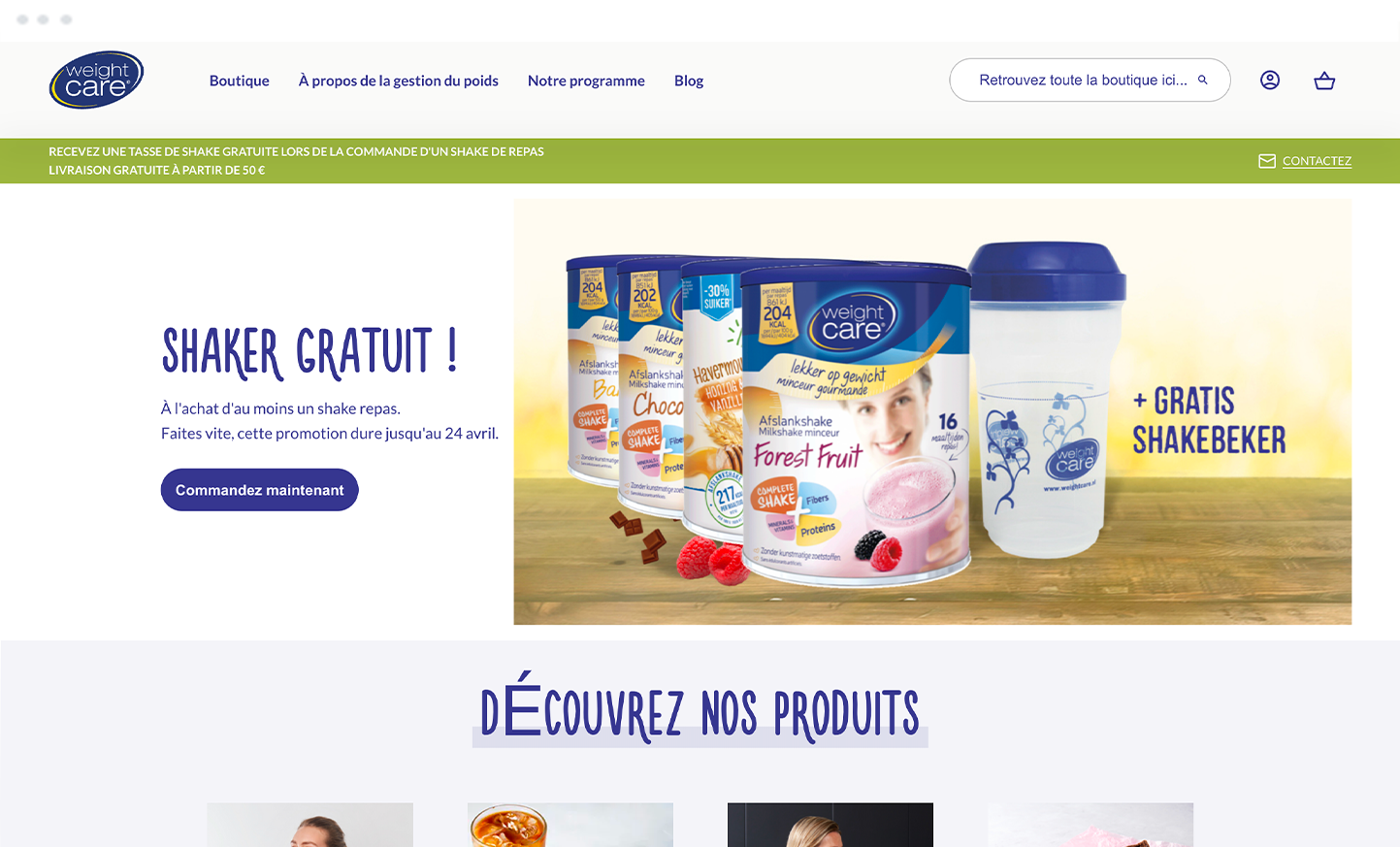 Image desktop du projet WeightCare