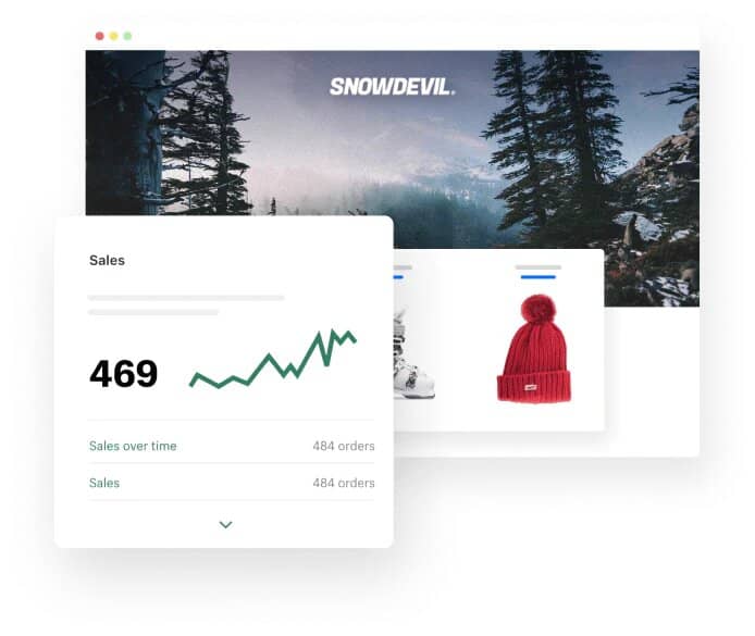 Agence Dn'D - Shopify histoire Snowdevil