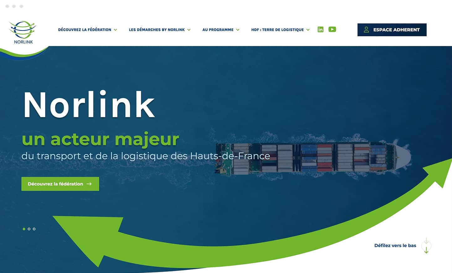 Image desktop du projet Norlink