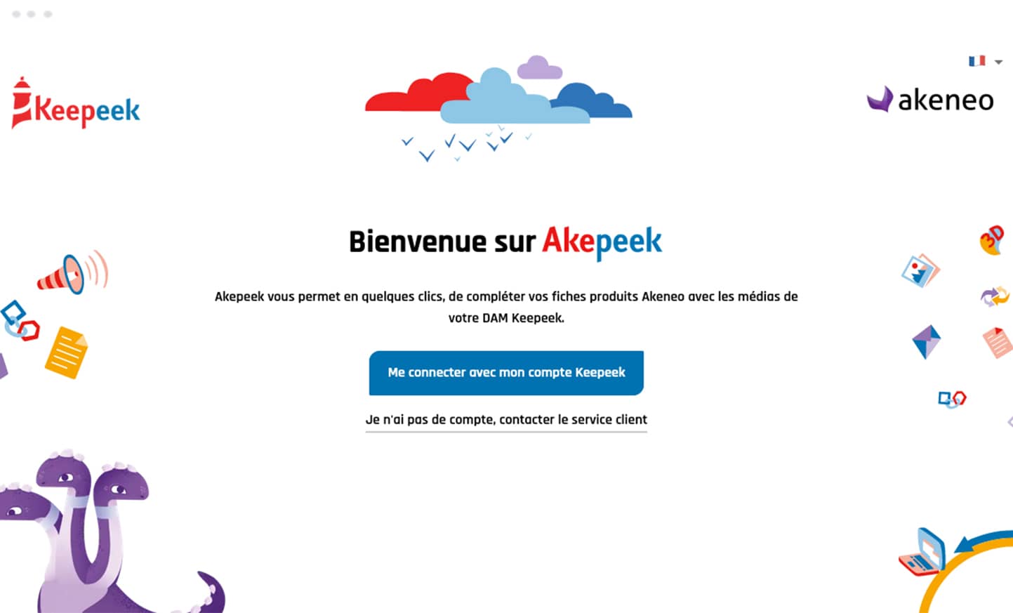 Image desktop du projet Akepeek